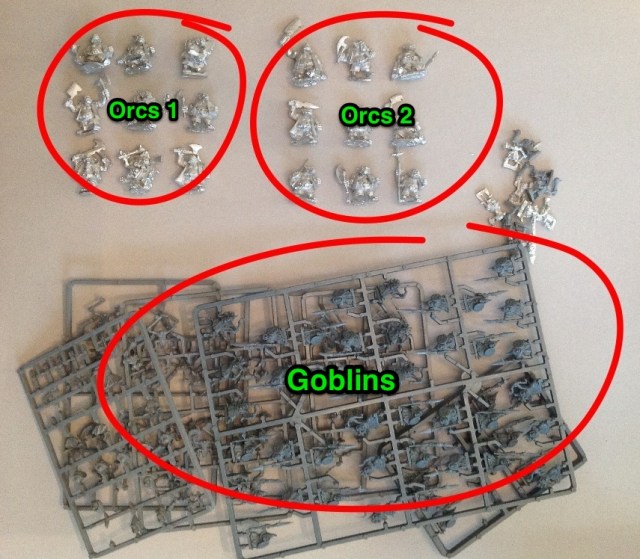 Orc army figs